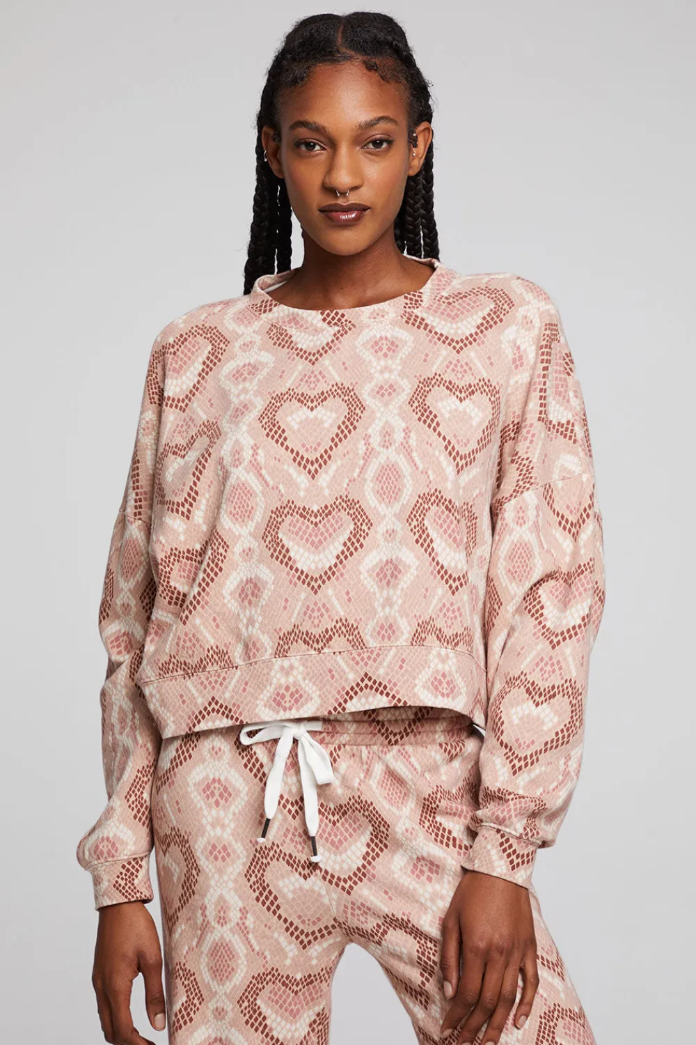 Online Love Snake Pullover Women Loungewear|Graphics