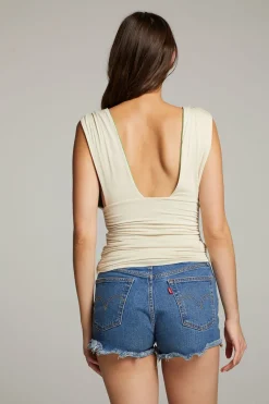 Best Sale Magic Whitecap Grey And Piquant Green Reversible Tank Top Women Loungewear|Tops