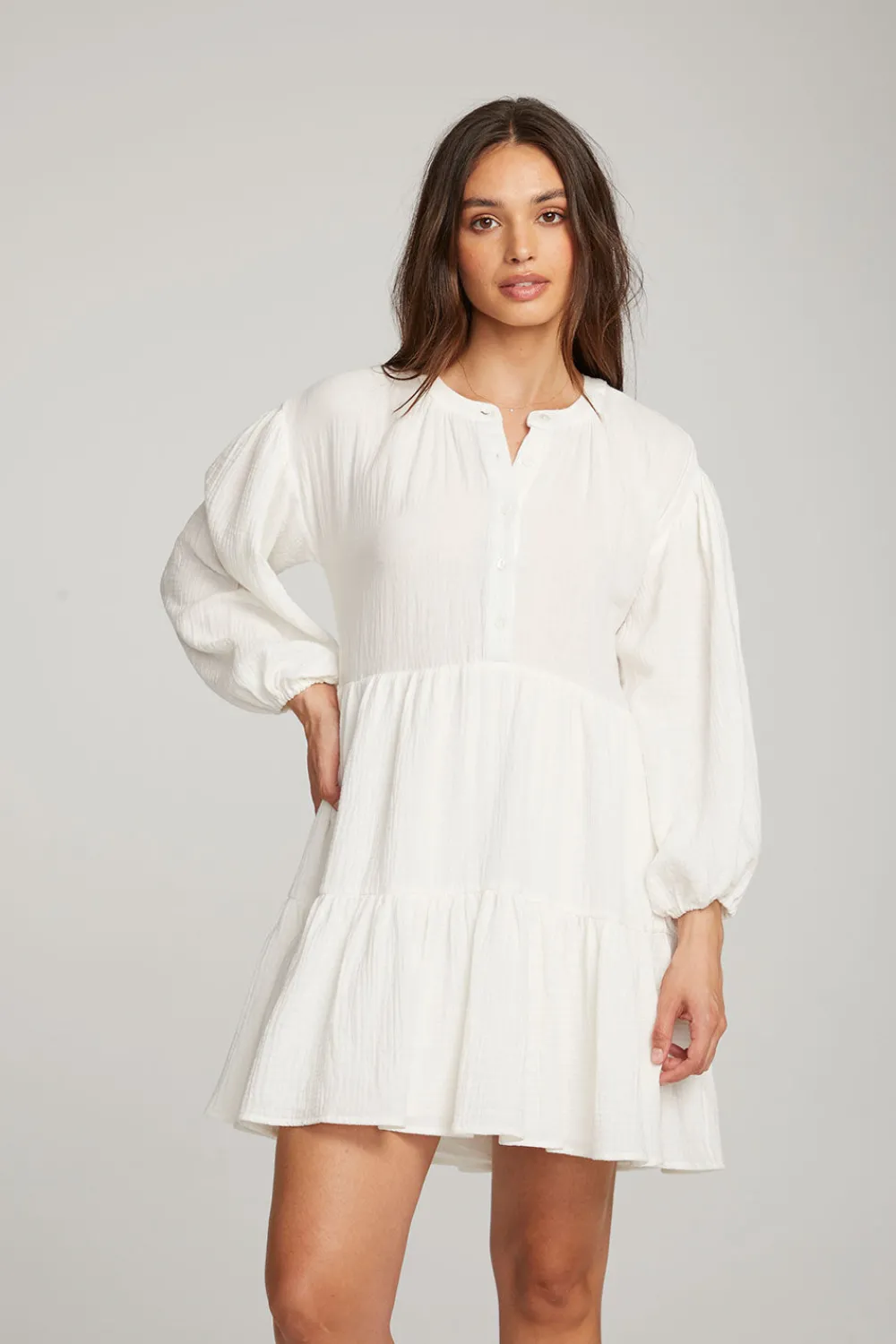 Best Magnolia White Mini Dress Women Loungewear|Dresses