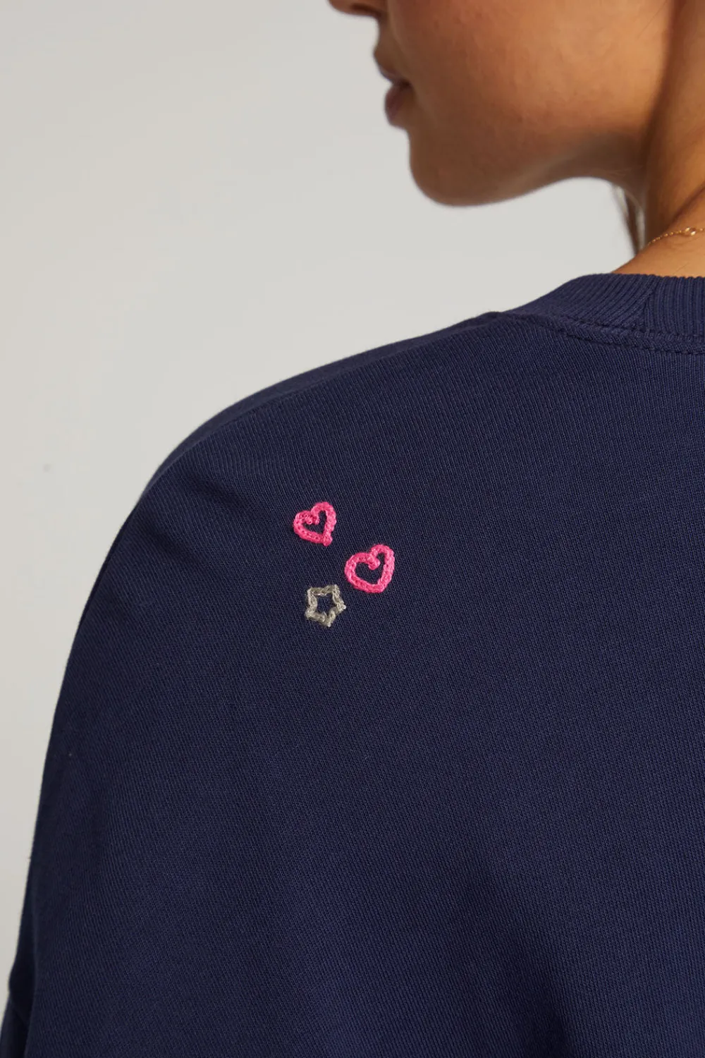 Sale Mama Embroidery Pullover Women Loungewear|Graphics