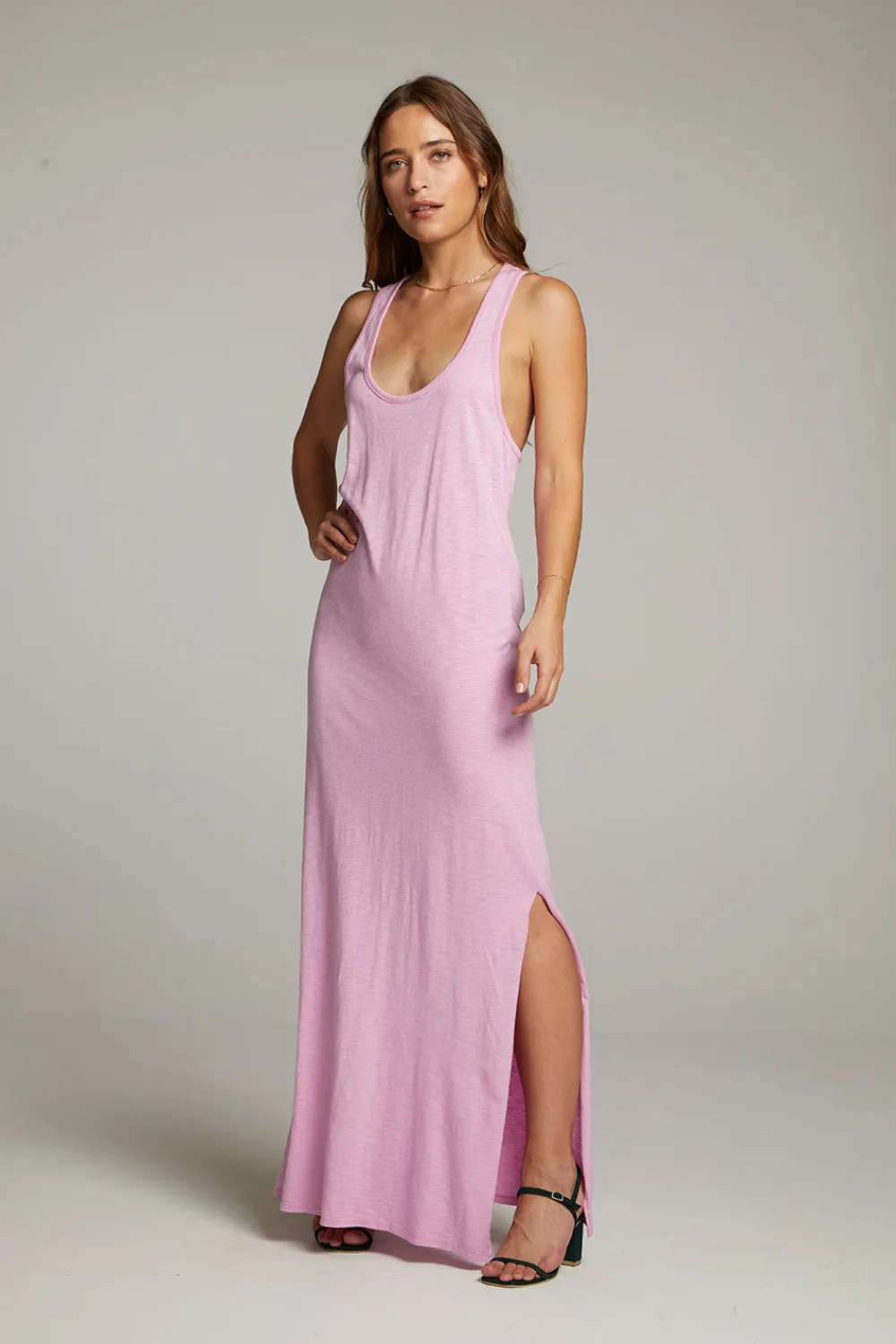Cheap Manatee Pastel Lavender Maxi Dress Women Loungewear|Dresses