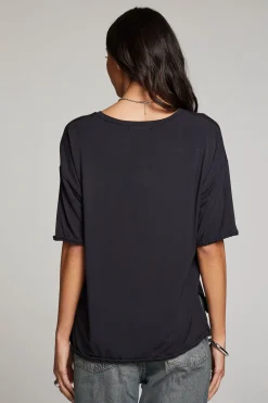 Best Sale Mason Licorice V Neck Women Loungewear|Tops