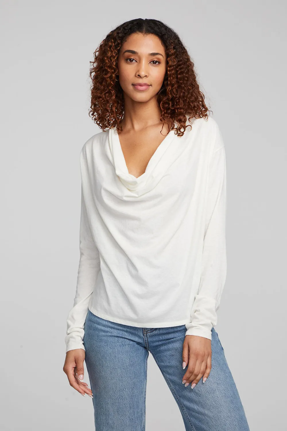 Sale Mela Bright White Long Sleeve Women Loungewear|Tops