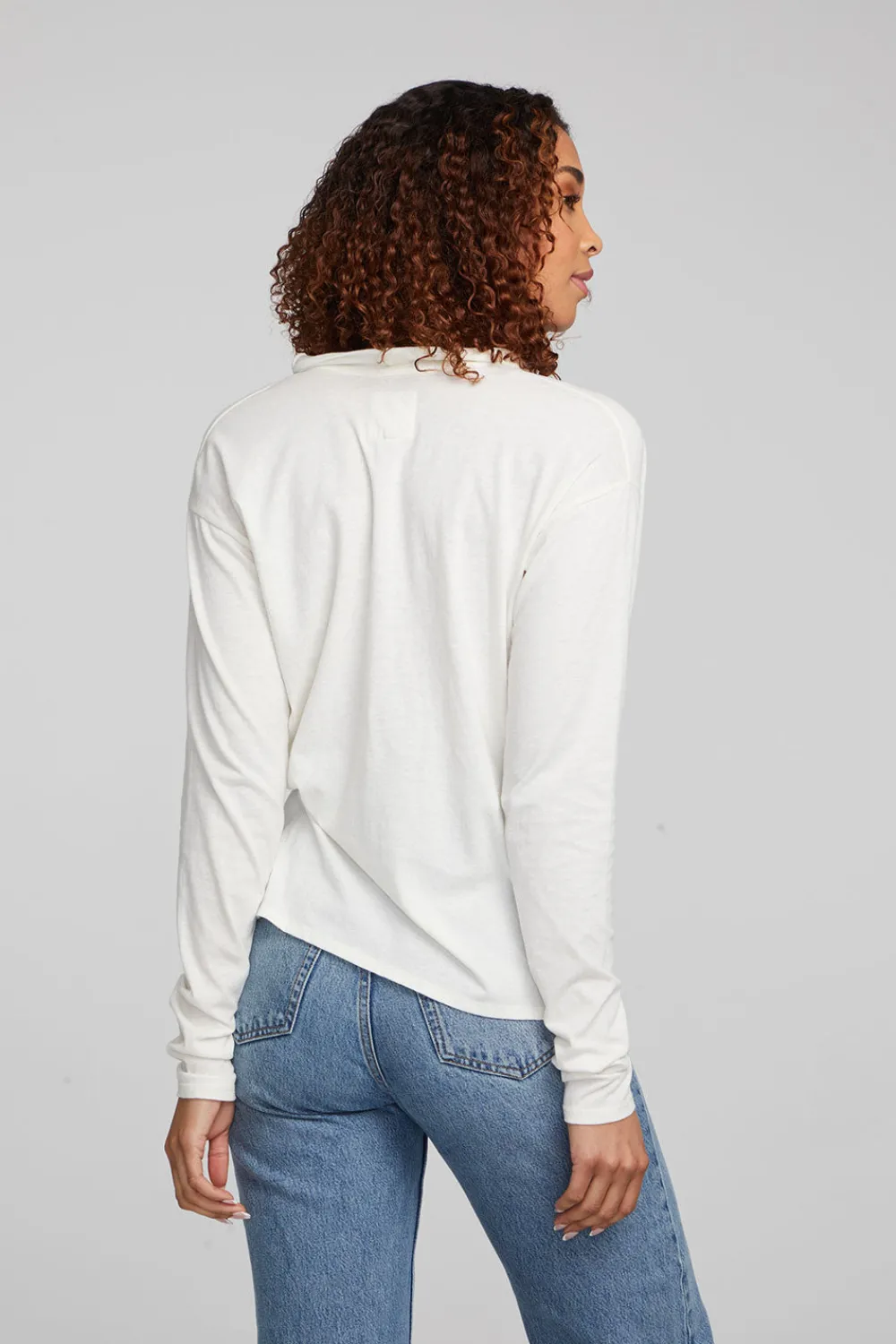 Sale Mela Bright White Long Sleeve Women Loungewear|Tops