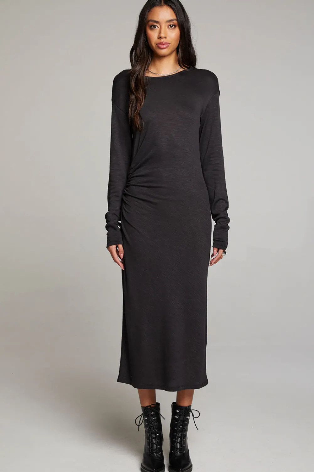 Discount Memory Licorice Midi Dress Women Loungewear|Dresses