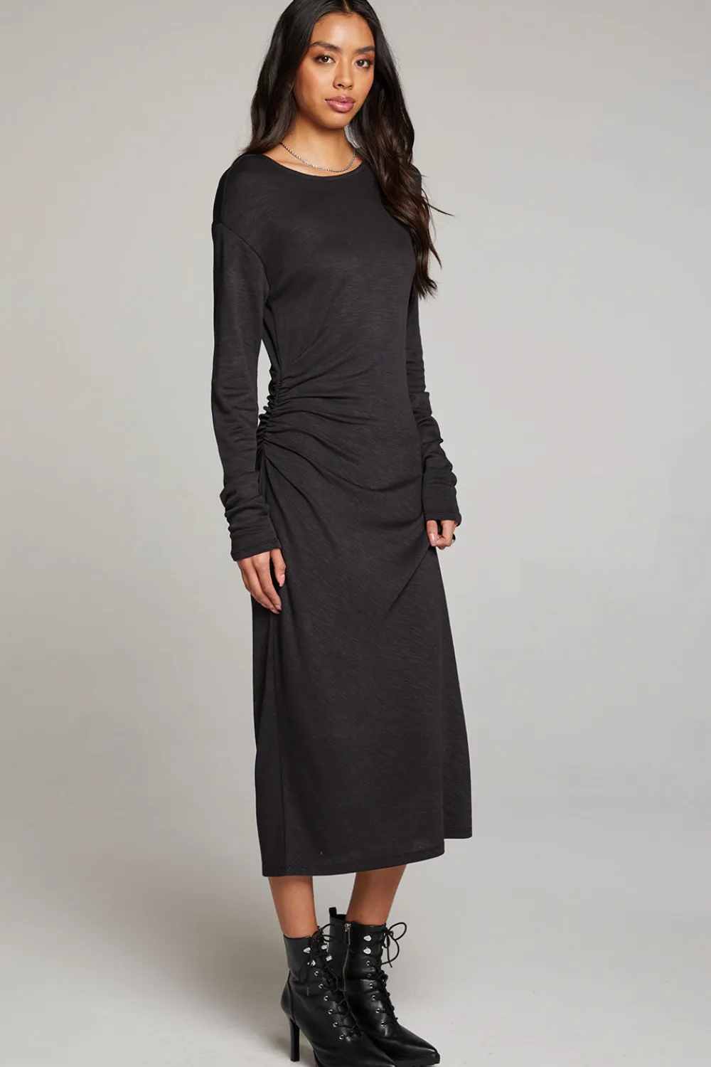 Discount Memory Licorice Midi Dress Women Loungewear|Dresses