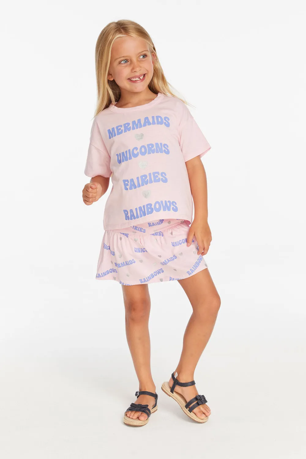Store Mermaid & Friends Peplum Girls Skort Kids Girls