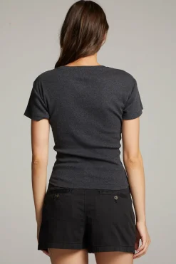 Discount Mia Black Top Women Loungewear|Tops