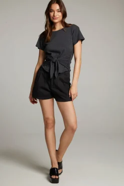 Discount Mia Black Top Women Loungewear|Tops