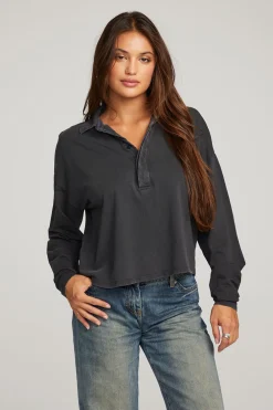 Best Miles Licorice Long Sleeve Women Loungewear|Tops