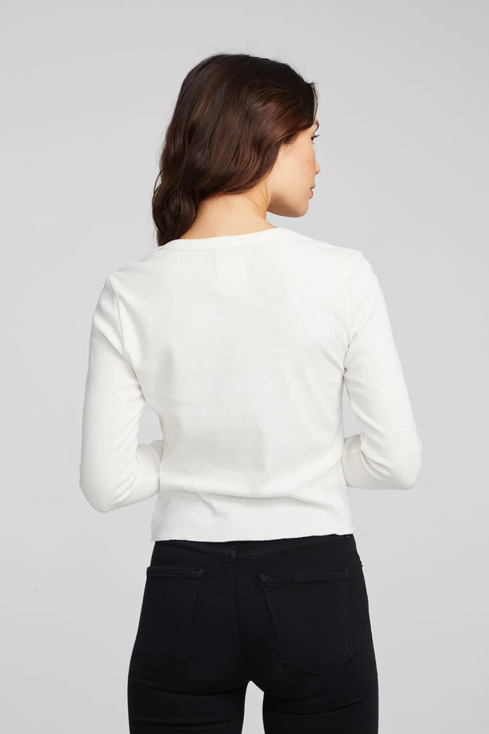 Online Moonlight Bright White Long Sleeve Women Loungewear|Tops