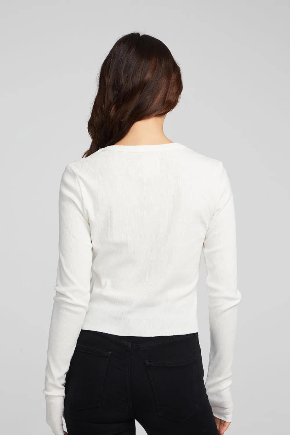 Online Moonlight Bright White Long Sleeve Women Loungewear|Tops