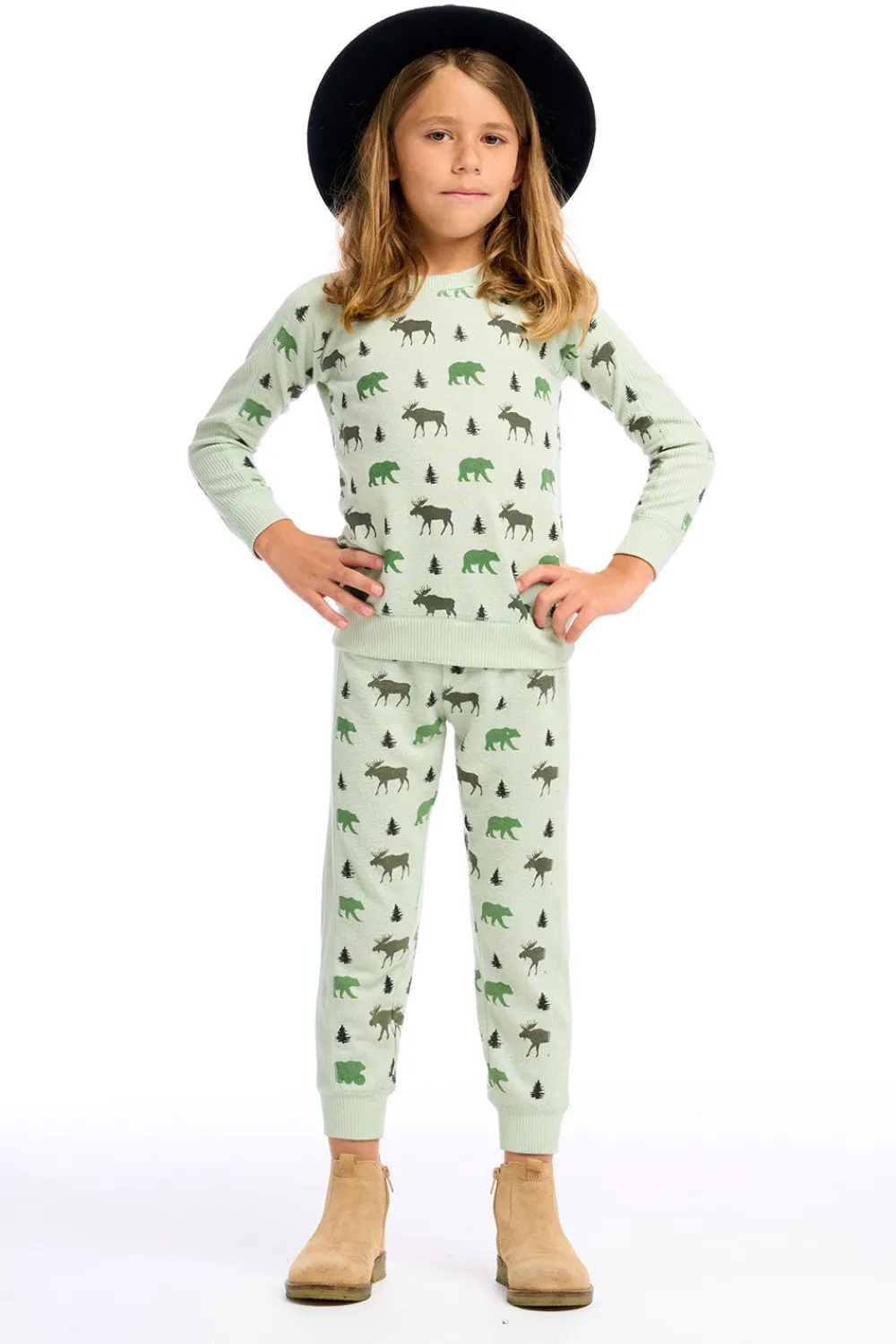 Fashion Moose Pullover Kids/BOY Boys