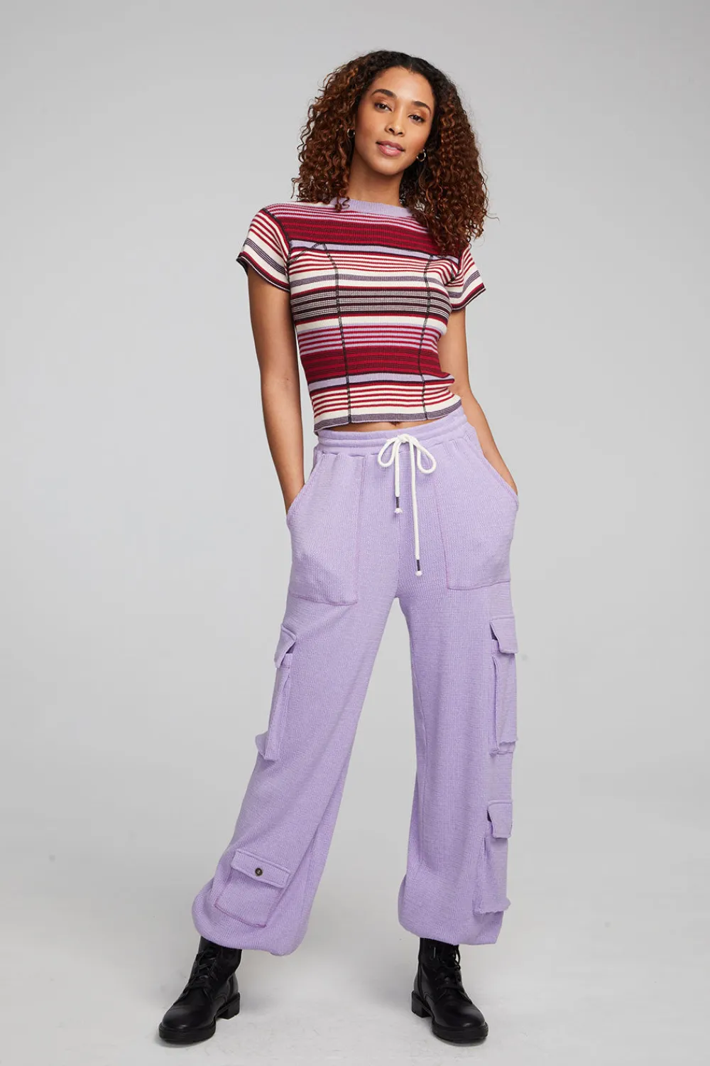 Cheap Nahal Roxy Stripe Tee Women Loungewear|Tops