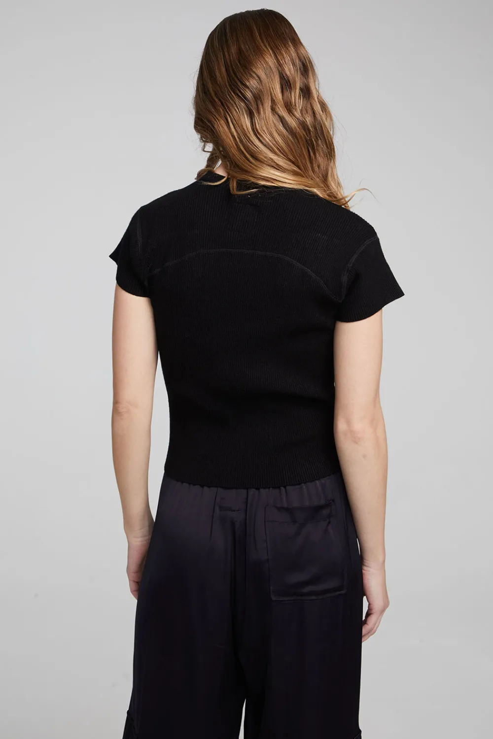 Sale Nahal Shadow Black Tee Women Loungewear|Tops