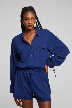 Discount Nocelle French Blue Jumpsuit Women Loungewear|Bottoms