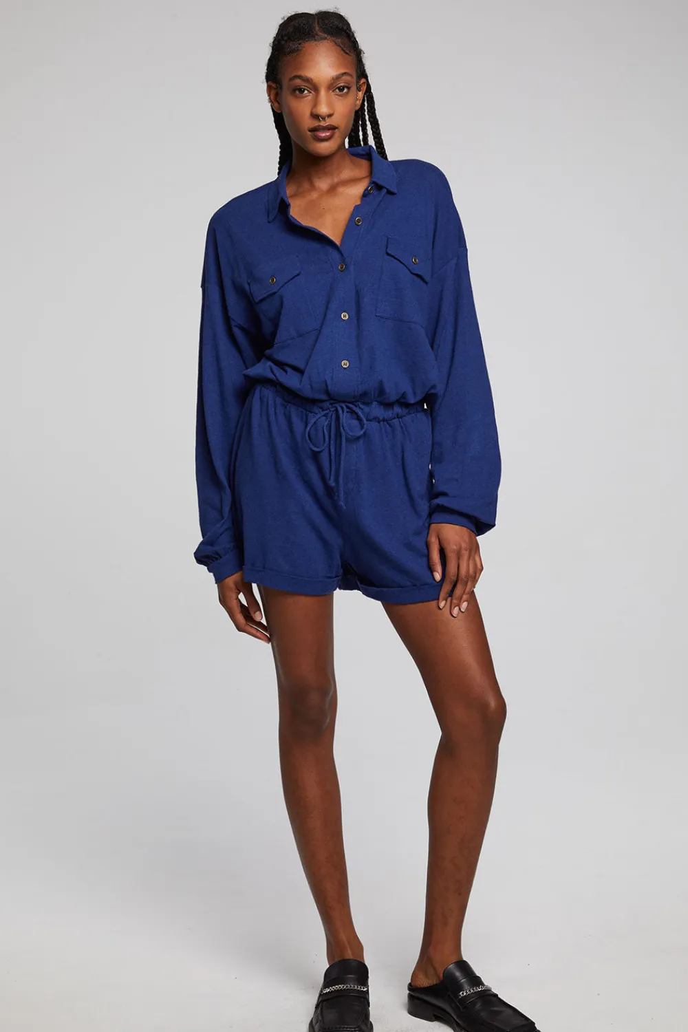 Discount Nocelle French Blue Jumpsuit Women Loungewear|Bottoms