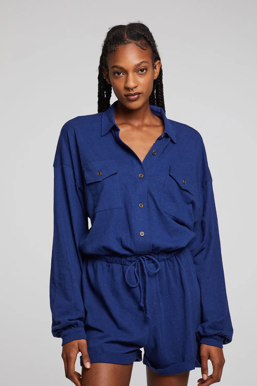 Discount Nocelle French Blue Jumpsuit Women Loungewear|Bottoms
