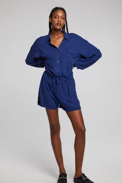 Discount Nocelle French Blue Jumpsuit Women Loungewear|Bottoms