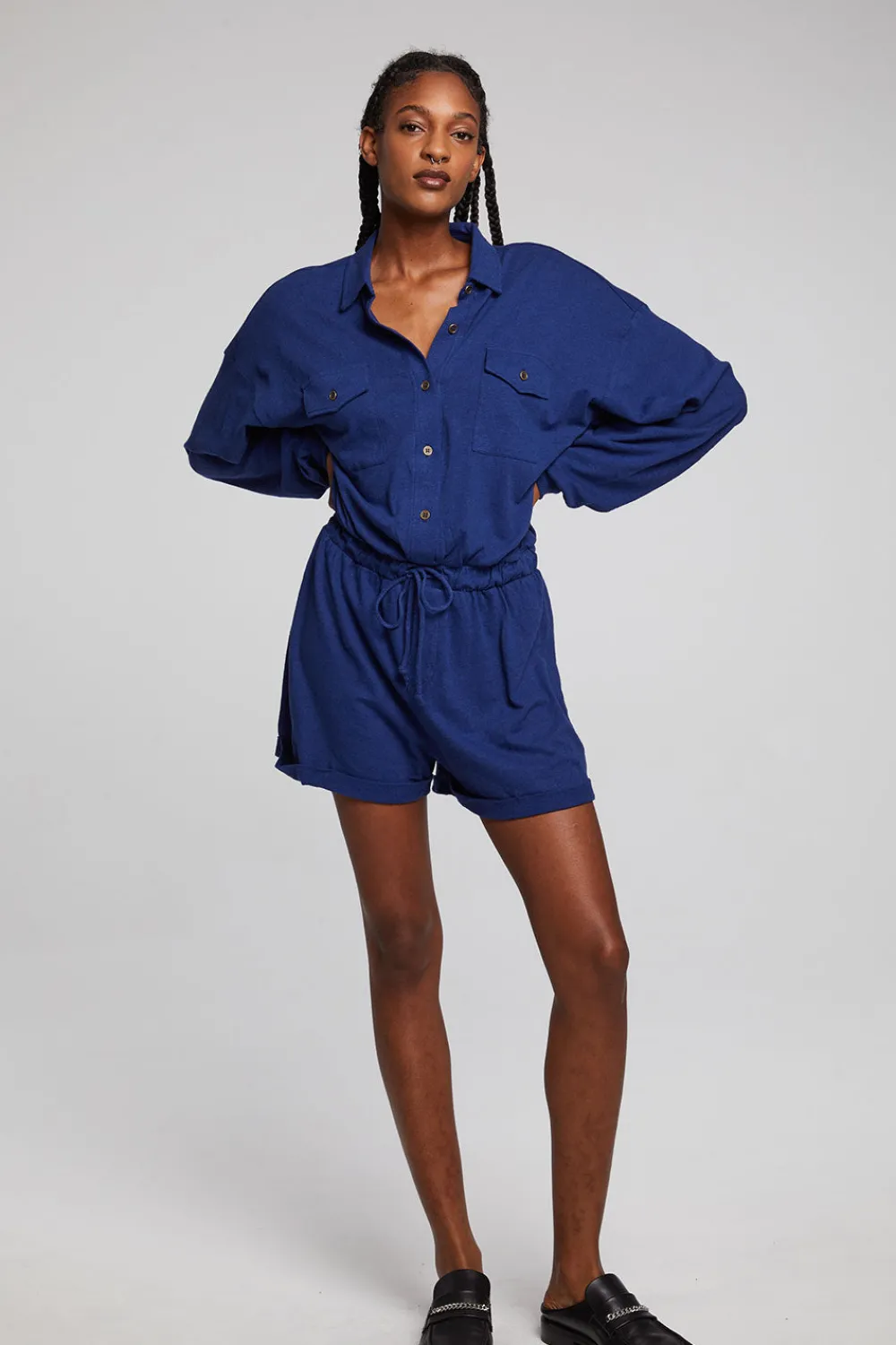 Discount Nocelle French Blue Jumpsuit Women Loungewear|Bottoms