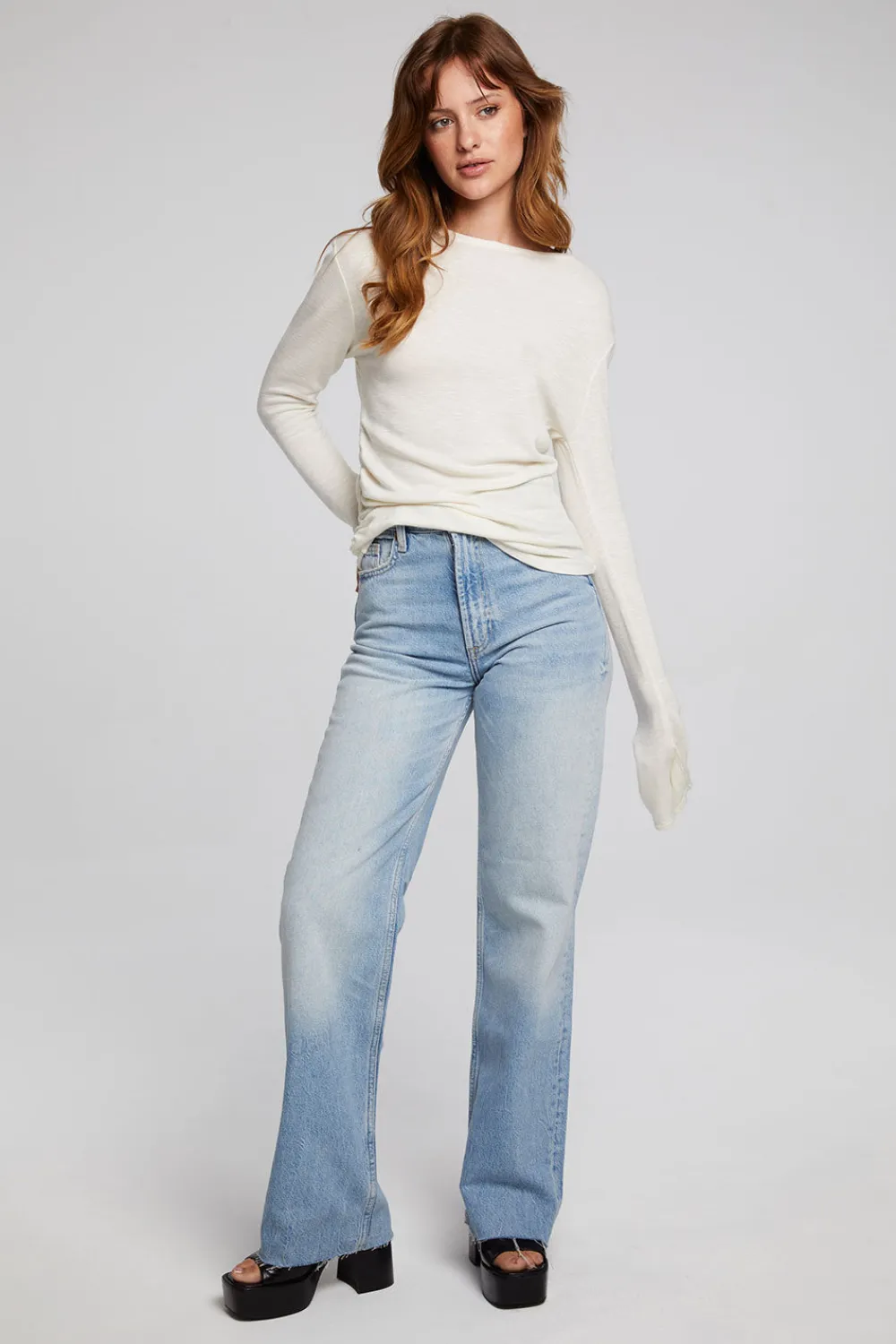 New Nyla Starry White Blouse Women Loungewear|Tops