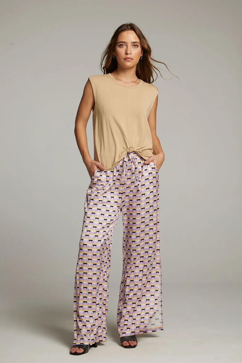 Best Sale Ocean Cappuccino Tank Women Loungewear|Tops