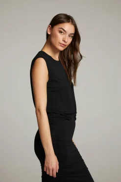 New Ocean True Black Tank Women Loungewear|Tops