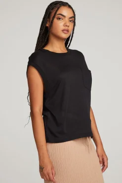 Outlet Odessa Licorice Tee Women Loungewear|Tops
