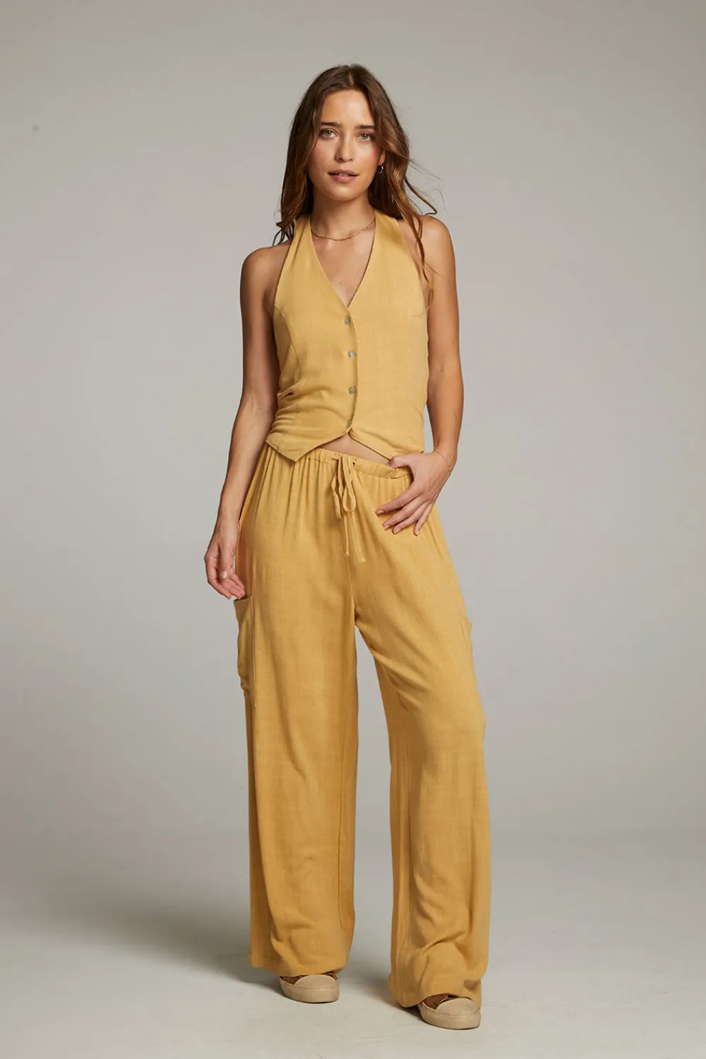 Online Orlando Parchment Vest Women Loungewear|Tops