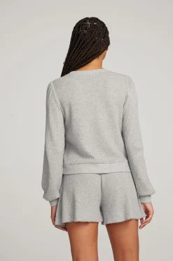 Clearance Owlsey Grey Marl Pullover Women Loungewear|Tops