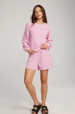 Cheap Owlsey Pastel Lavender Pullover Women Loungewear|Tops