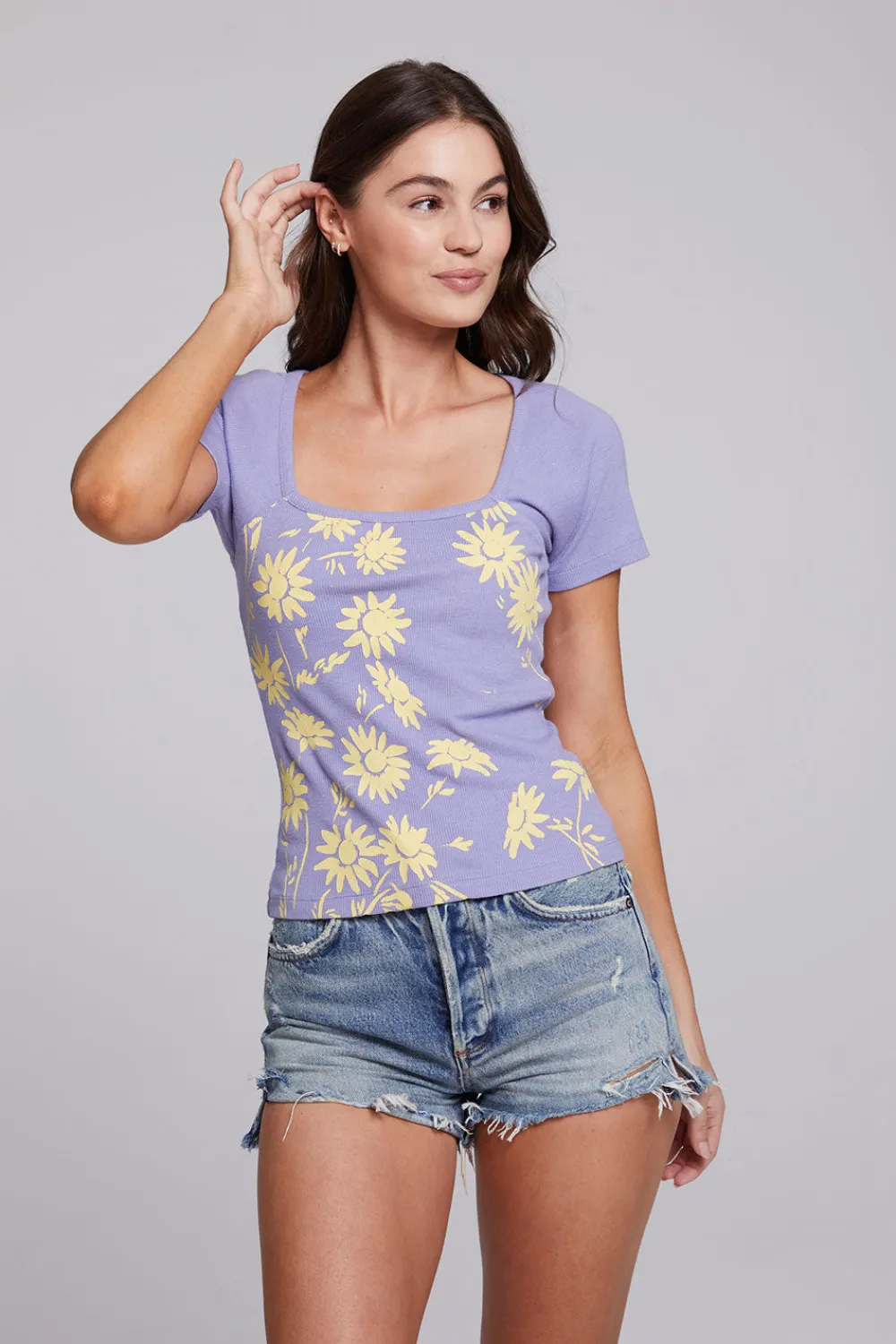 Best Painted Daisies Sambuco Tee Women Loungewear|Graphics