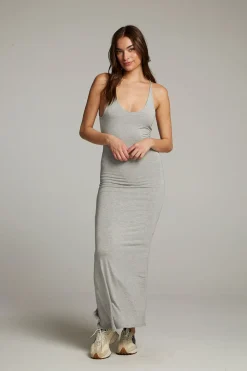 Online Panther Heather Grey Maxi Dress Women Loungewear|Dresses