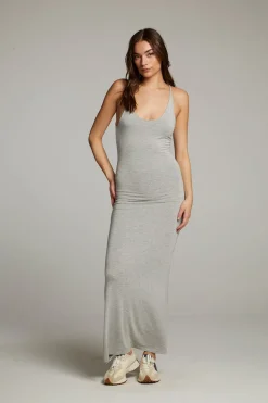 Online Panther Heather Grey Maxi Dress Women Loungewear|Dresses