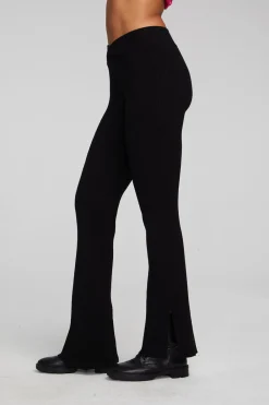 Best Sale Party Shadow Black Flare Bottoms Women Loungewear|Bottoms
