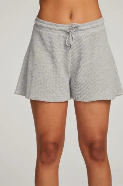 Fashion Paseo Grey Marl Shorts Women Bottoms|Loungewear