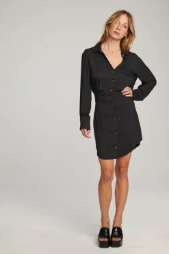 Outlet Paxton Licorice Mini Dress Women Loungewear|Dresses
