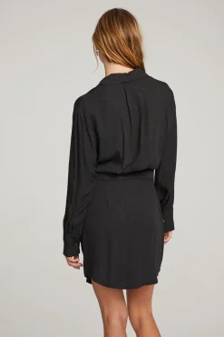 Outlet Paxton Licorice Mini Dress Women Loungewear|Dresses