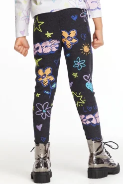Fashion Peace & Love Girls Cozy Knit Classic Legging Kids Girls