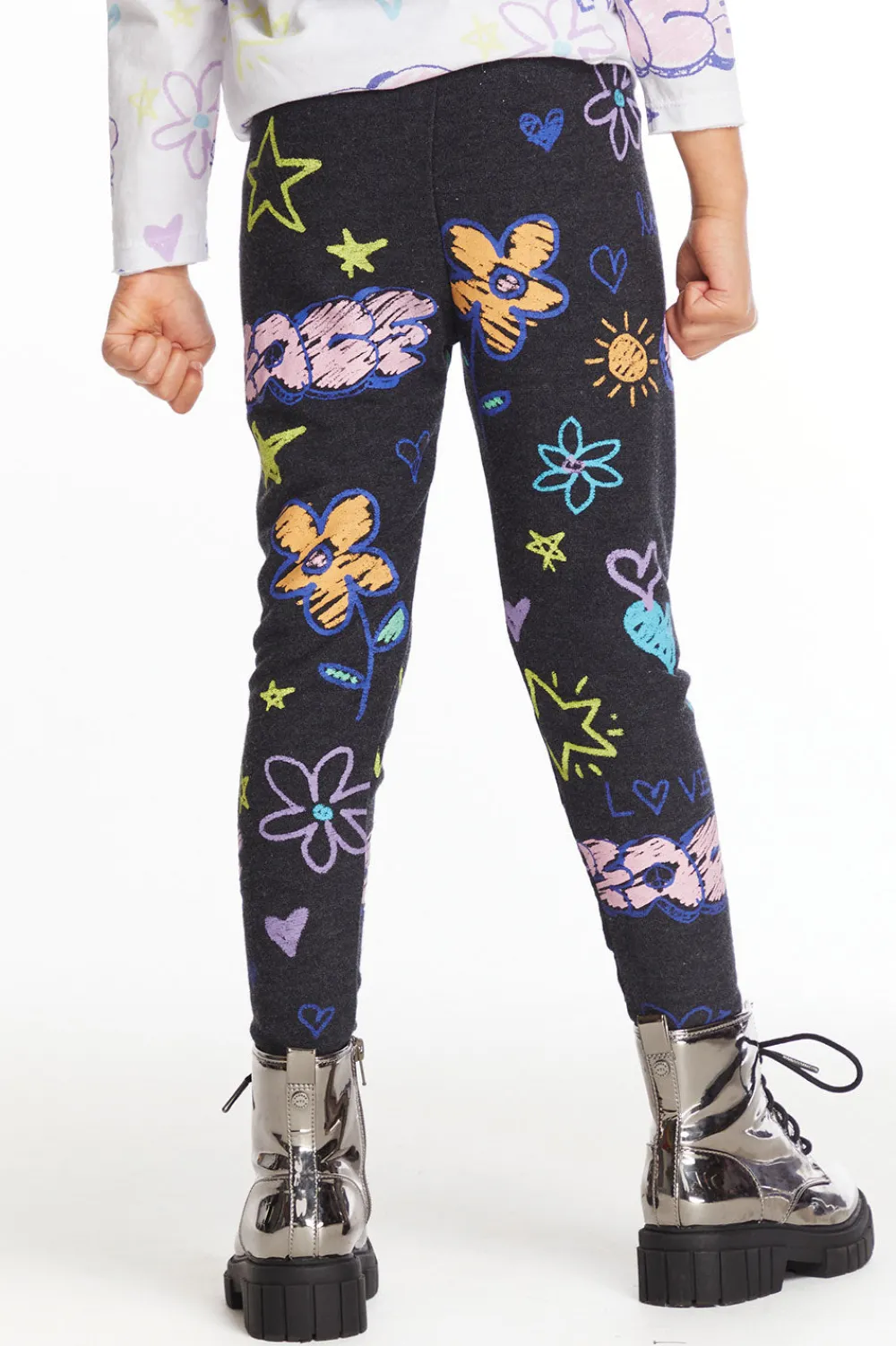 Fashion Peace & Love Girls Cozy Knit Classic Legging Kids Girls
