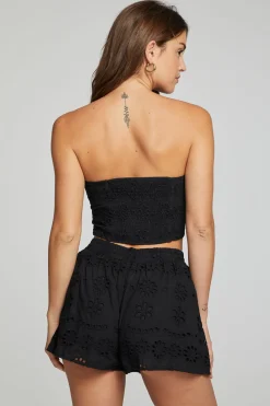 Cheap Pier Crop Top - Black Onyx Women Loungewear|Tops