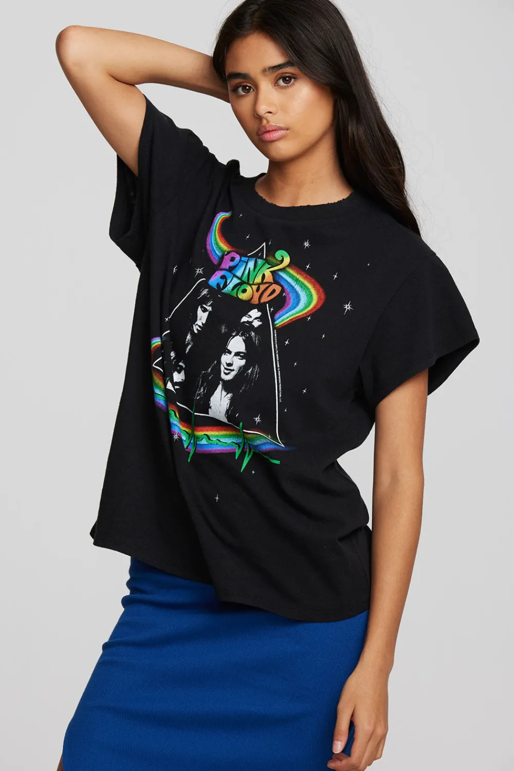 Fashion Pink Floyd - Rainbow Dark Side Of The Moon Women Music|Graphics