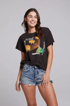 Shop Pink Floyd Animals Tour '77 Tee Women Loungewear|Music