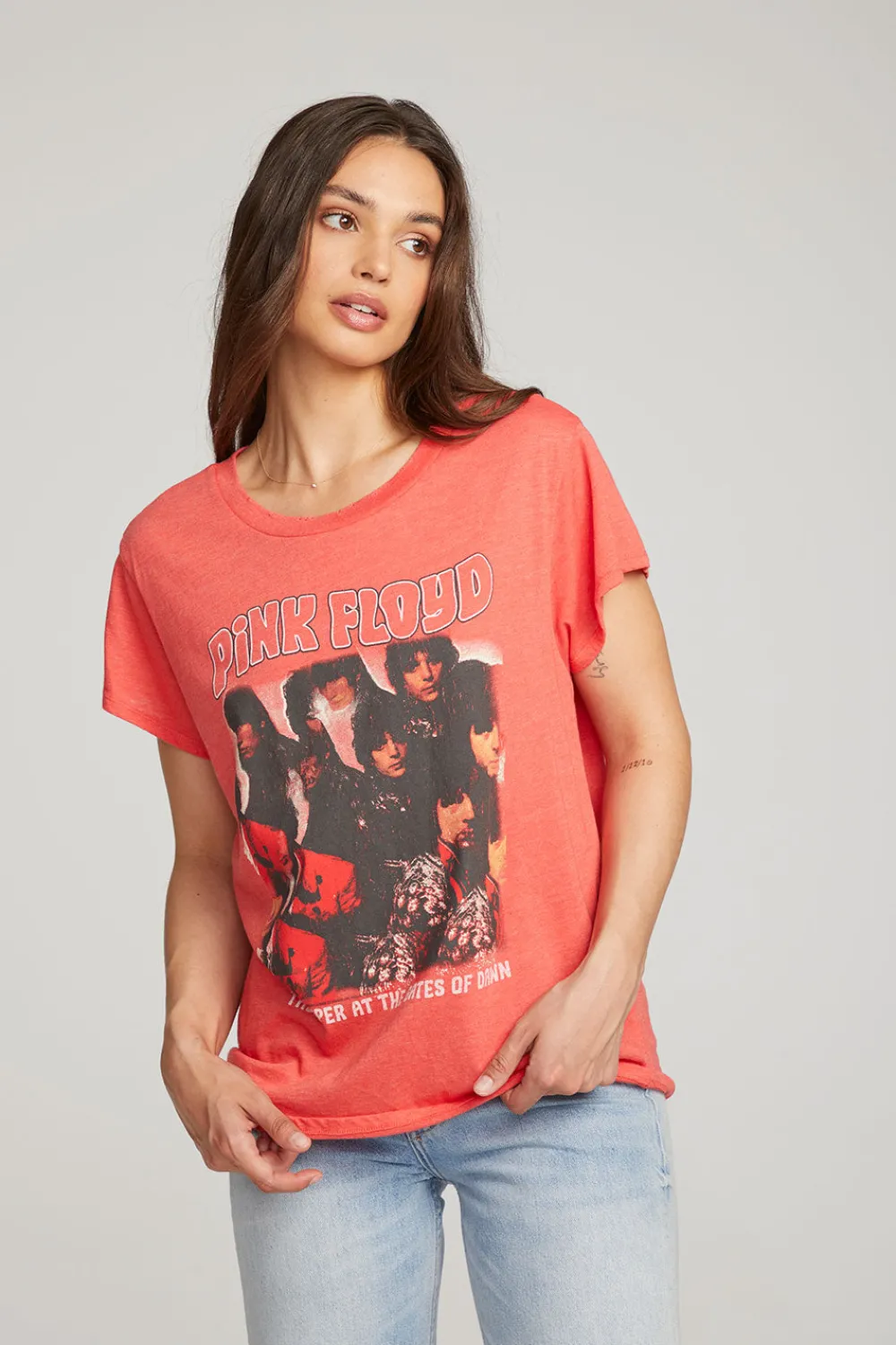 Fashion Pink Floyd The Piper Tee Women Loungewear|Music
