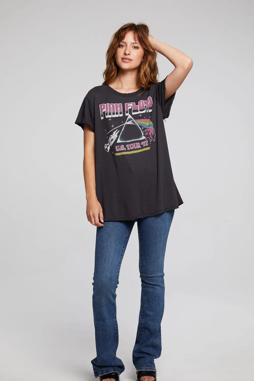 Cheap Pink Floyd U.S. Tour Sonoma Tee Women Loungewear|Music