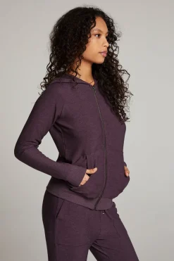 Online Plum Perfect Long Sleeve Raglan Zip Up Hoodie Women Outerwear|Loungewear