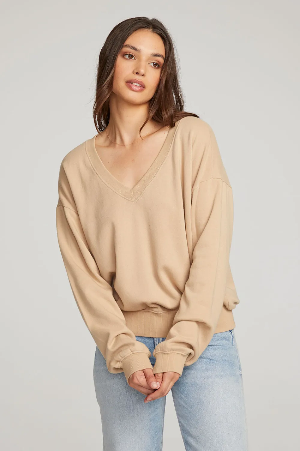 Cheap Poppy Cappuccino Pullover Women Outerwear|Loungewear