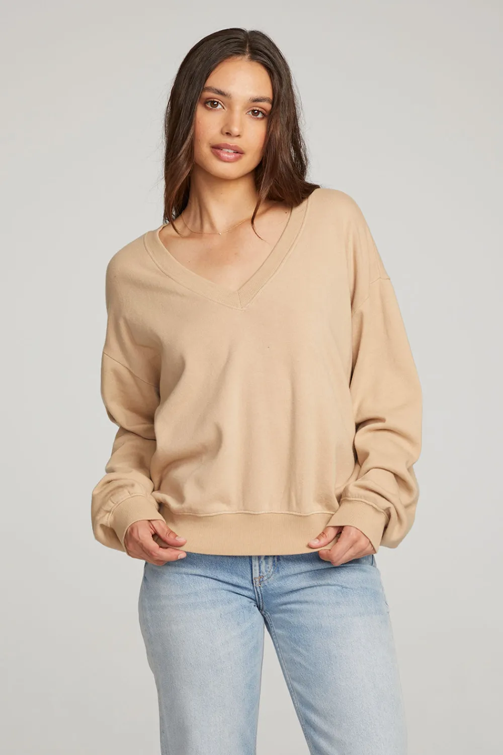 Cheap Poppy Cappuccino Pullover Women Outerwear|Loungewear