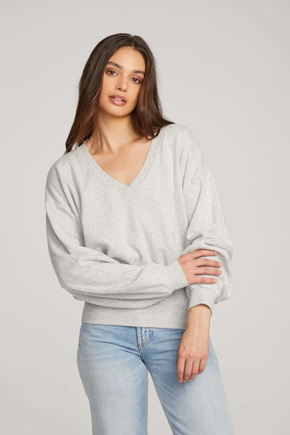Flash Sale Poppy Heather Grey Pullover Women Outerwear|Loungewear
