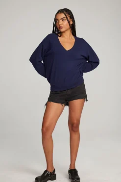 Store Poppy Sapphire Pullover Women Outerwear|Loungewear